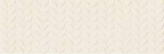 RA6L Плитка Vida Struttura Foglia 3D Beige Rett 30x90